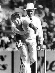 Geoff Dymock had a short international career of just 36 matchhes.